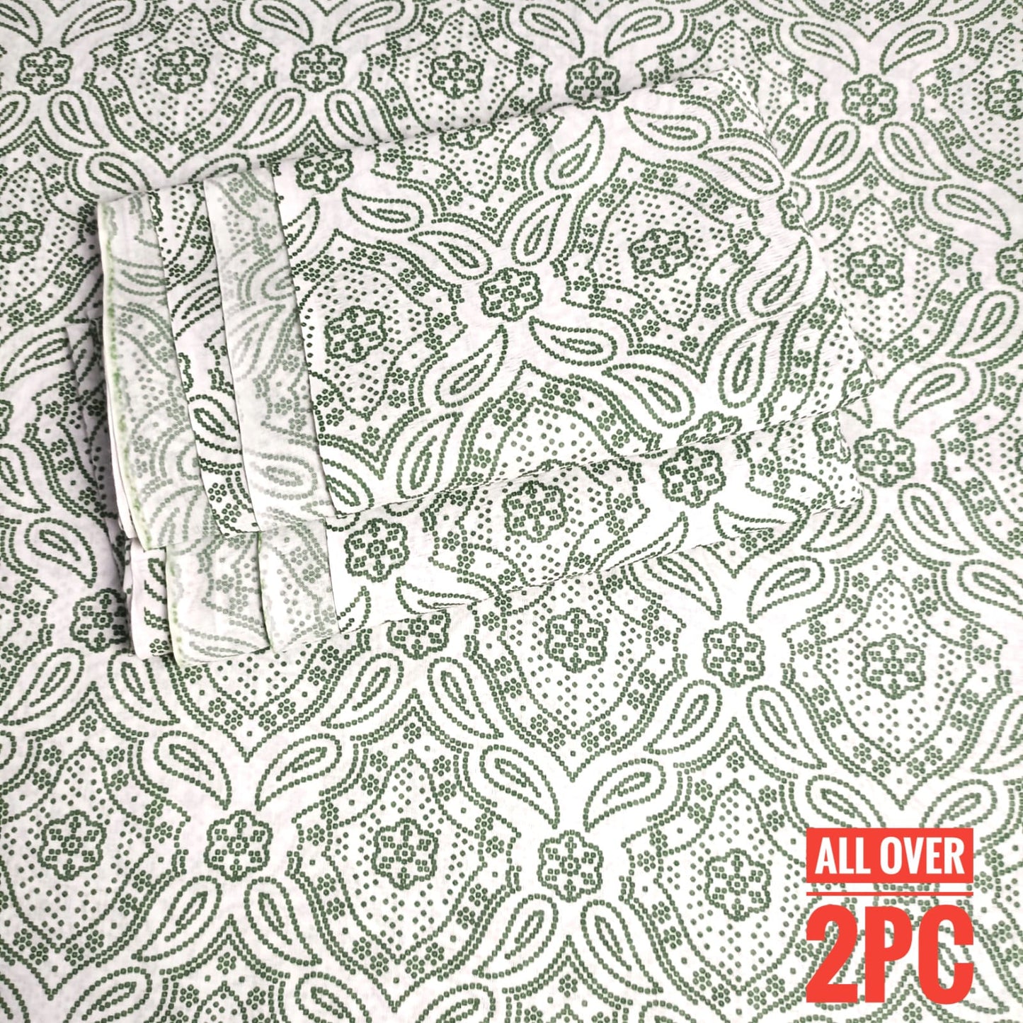 Lawn Ladies: 2-Piece Unstitched Floral Print #198