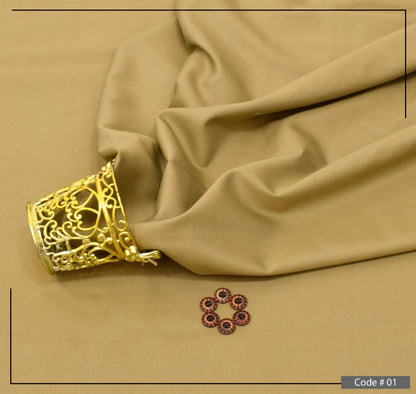 Korean Boski Wash n Wear Suits, ( دو سوٹ کی خریداری پر ایک واچ اور کی چین بلکل فری )
