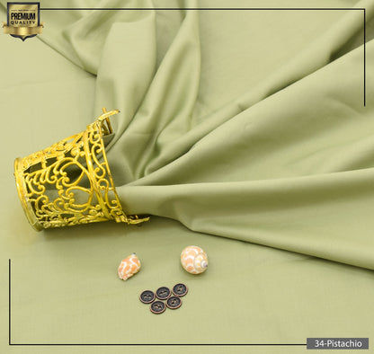 Korean Boski Wash n Wear Suits, ( دو سوٹ کی خریداری پر ایک واچ اور کی چین بلکل فری )