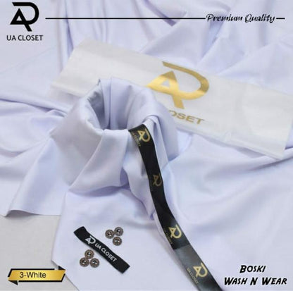 3 Boski Wash n Wear Suits With One Watch & Key Chain.