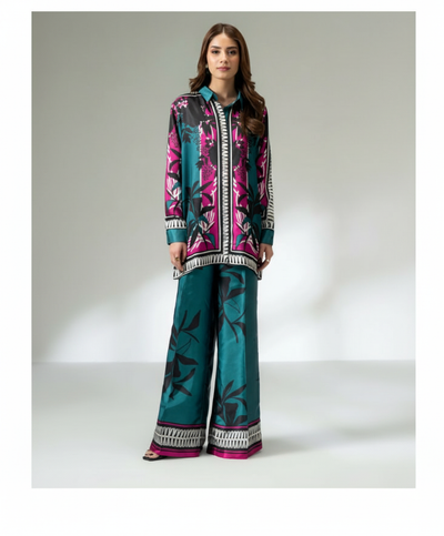 Co-Ord Set Ladies Unstitched 2 PC #047