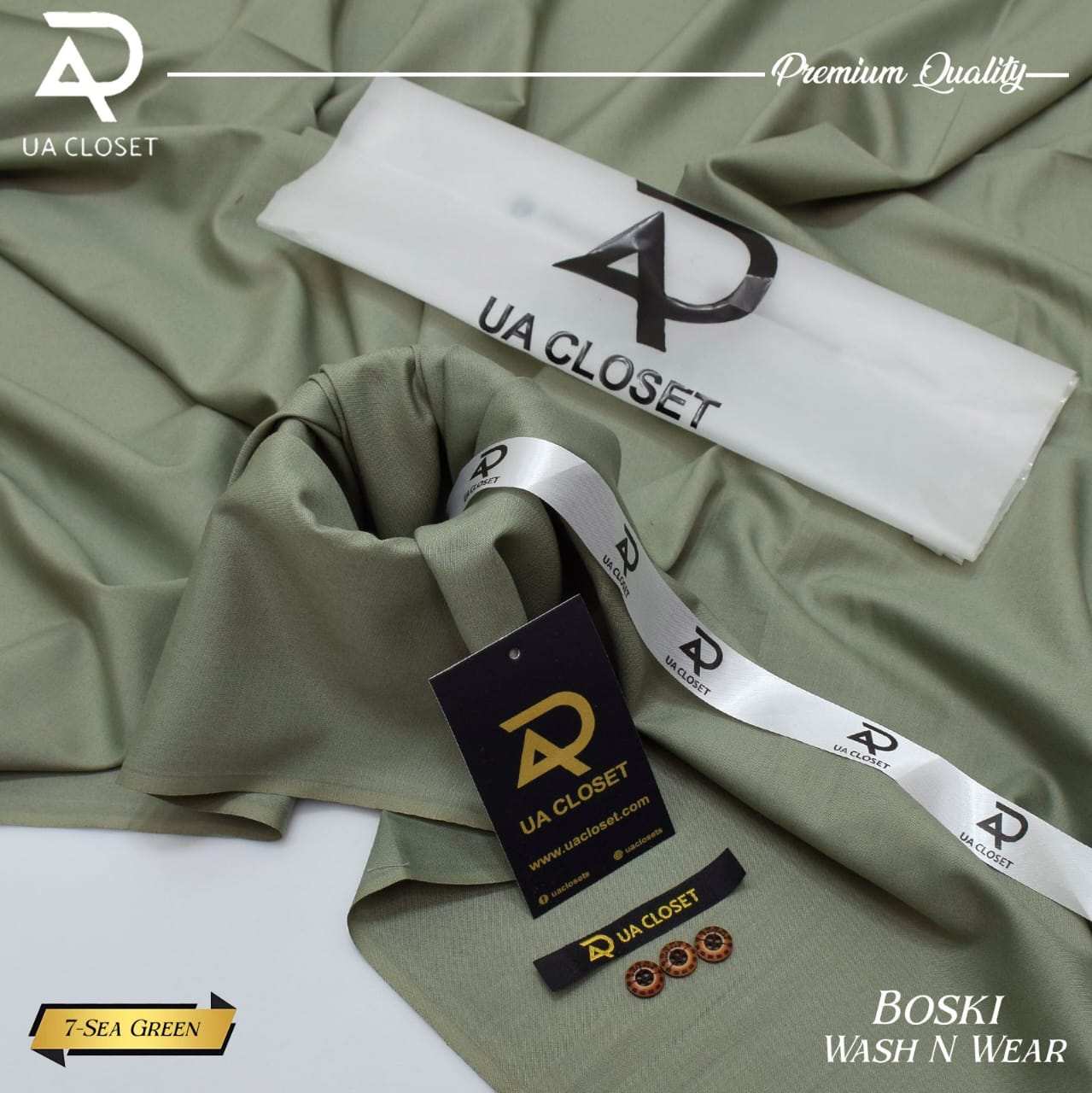 3 Boski Wash n Wear Suits With One Watch & Key Chain.