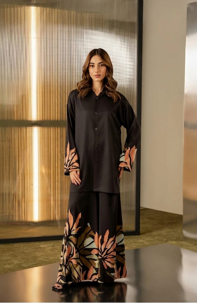 Co-Ord Set Ladies Unstitched 2 PC #089
